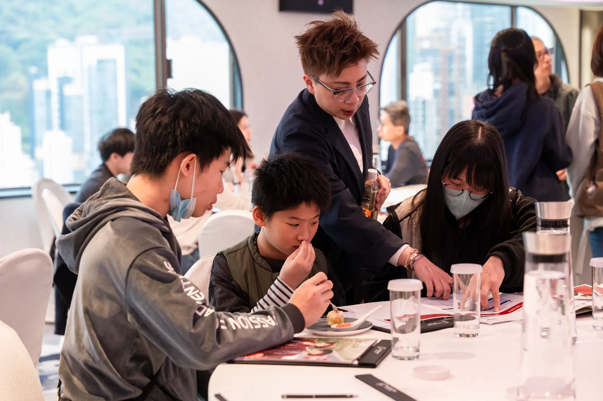 Aston Education × John Paul College 香港招生展家庭諮詢現場