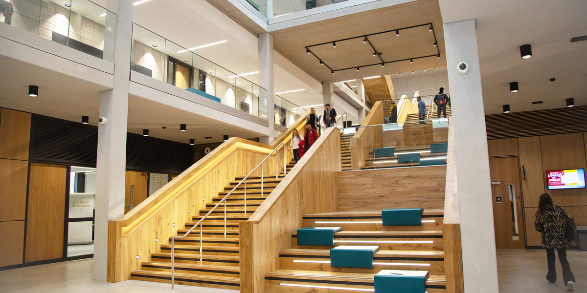 University College Birmingham Moss House Business School 現代學習空間