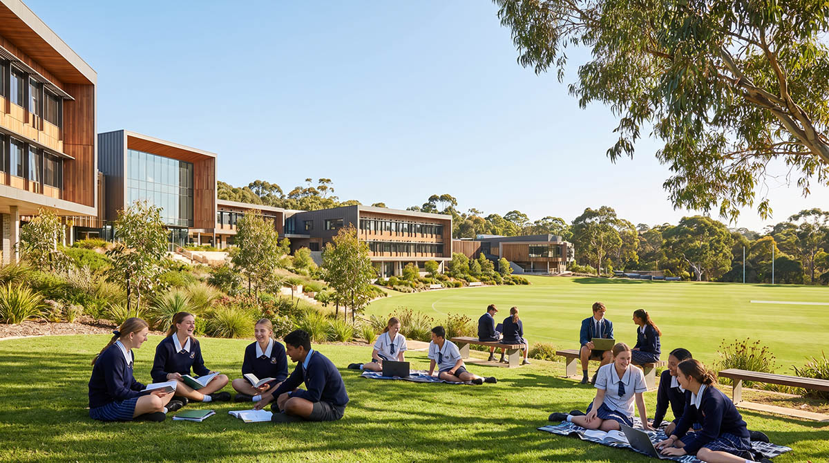 澳洲寄宿中學校園環境