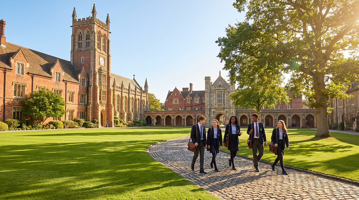 英國寄宿學校校園環境